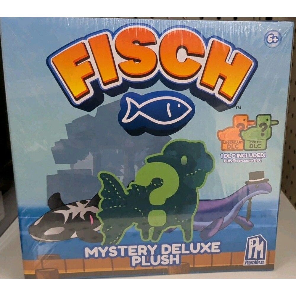 Fisch Roblox Deluxe Plush 1 RANDOM Mystery Plush & DLC Included! Exclusive